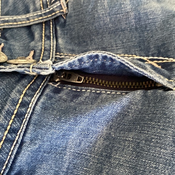 Wallflower Juniors Size 3 Denim Blue Jean Shorts - Picture 7 of 7